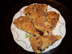 Wonderful scones baked by Gorgeous on 11/13/2014