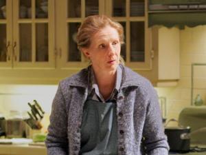 Actress Frances Conroy who played the character Ruth from HBO's Six Feet Under. I loved it when she would exclaim, "Language!" when some in her family swore. Source: HBO